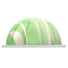 Pistachio Vanilla Flavour Over Ice